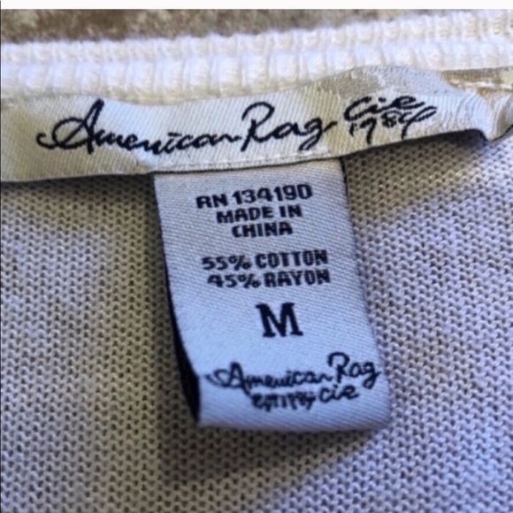 🆕 American Rag striped high low scoop swea… - Picture 4 of 6